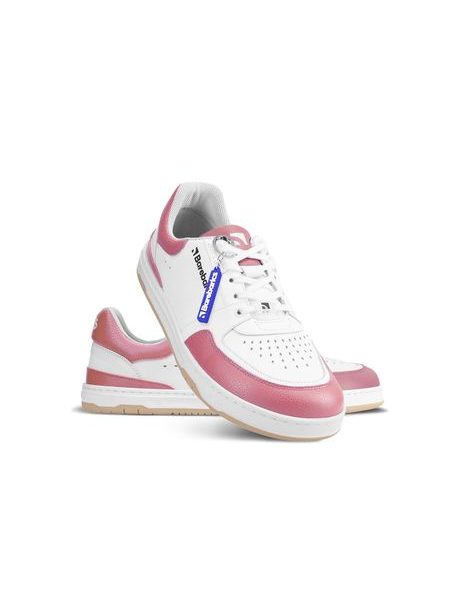 Ténis barefoot Barebarics Wave branco e rosa