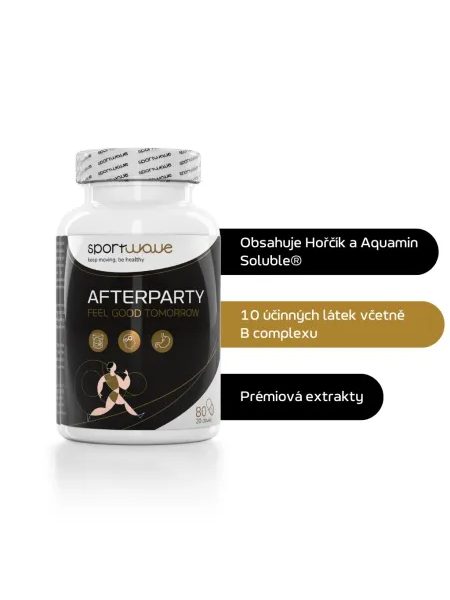 AFTERPARTY – pro obnovu rovnováhy v těle