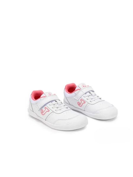 JOMA VELA JR White Pink | Dětské barefoot tenisky