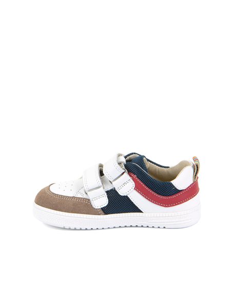 FRODDO TENISKY LOOP Blue Red | Dětské barefoot tenisky