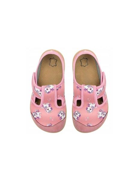 Dětské Barefoot Přezůvky RAYVE JOY Pink Unicorn
