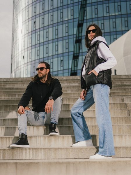 Боси маратонки Barebarics Zing High Top, бели