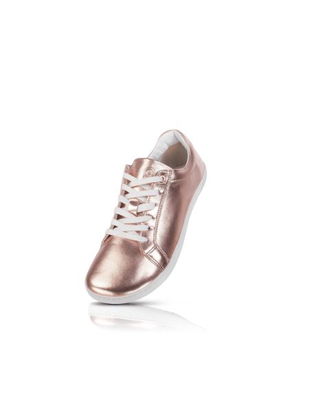 SHAPEN TENISKY FEELIN Uni Rose Gold Leather | Dámské barefoot tenisky
