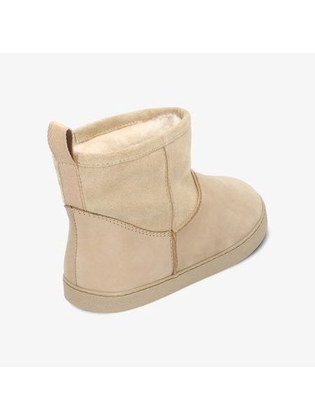 Dámské Barefoot Zateplené Boty GROUNDIES® COZY BOOT Béžové