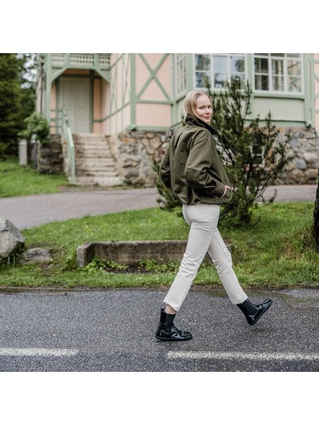 SHAPEN MAJESTY Black | Dámské chelsea barefoot boty