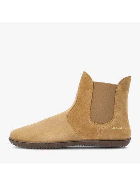 Barefoot Zateplené Chelsea GROUNDIES® CAMDEN Béžové
