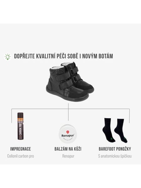 BABY BARE FEBO WINTER Midnight Black Asfaltico