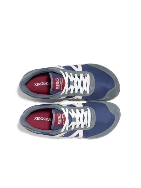XERO SHOES WYNN Blue/Gray /Red M | Pánské barefoot tenisky