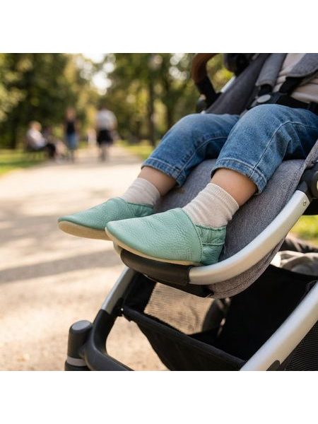 RAYVE CRAVITOS Green | Dětské barefoot capáčky