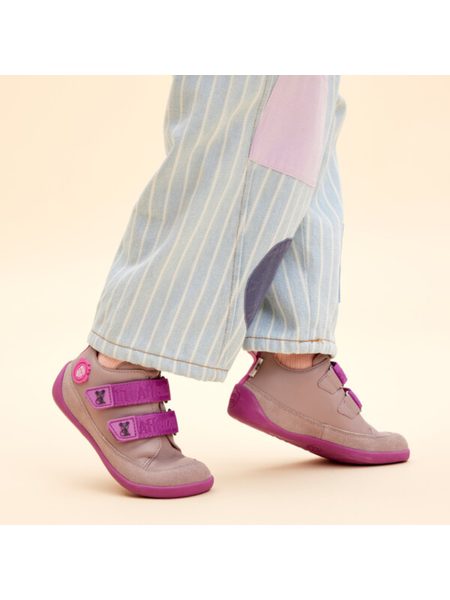 AFFENZAHN SNEAKER LEATHER BUDDY KOALA Pink Grey 11