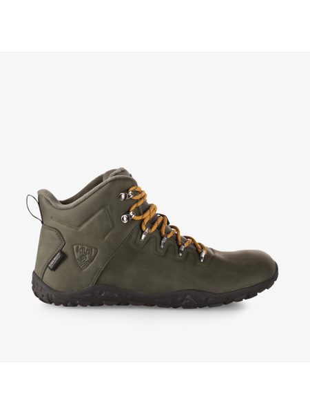 KILPI BARE HIGH WP-U Tmavě Zelené | Outdoorové barefoot boty