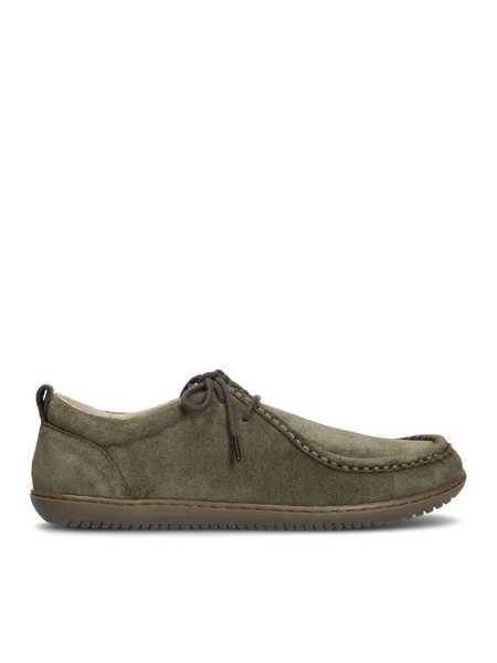 Barefoot Mokasíny GROUNDIES® Cricket Khaki