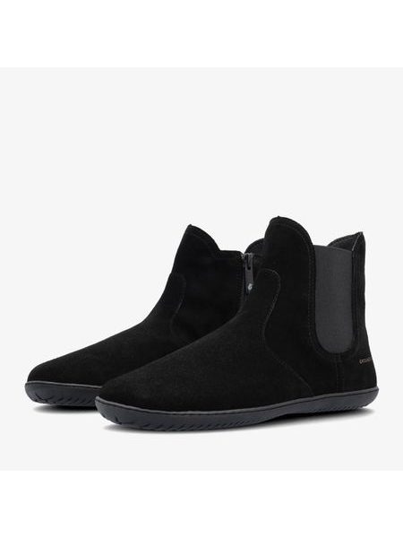 Barefoot Zateplené Chelsea GROUNDIES® CAMDEN MID Černé