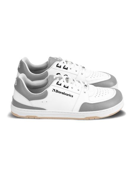 Barfodssneakers BAREBARICS WAVE hvid/grå