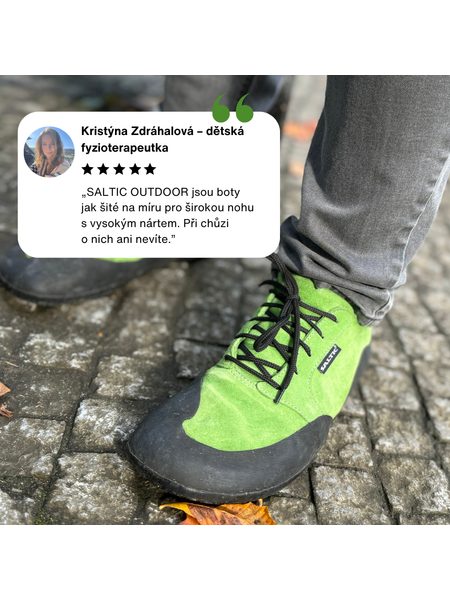 SALTIC OUTDOOR FLAT Grey | Outdoorové barefoot boty