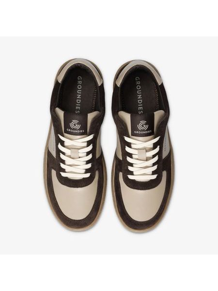 Barefoot Tenisky GROUNDIES® HAMPTONS 2.0 REGULAR Espresso