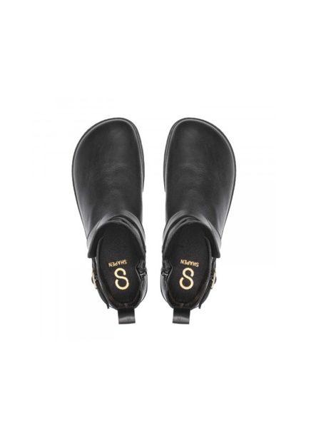 SHAPEN DIVINE Black | Dámské barefoot kotníkové boty