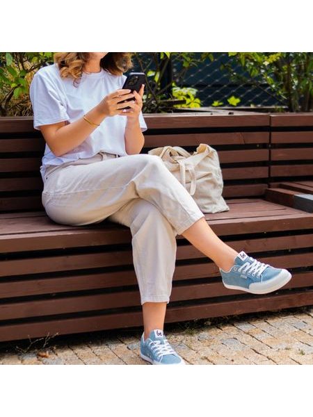 Adidași barefoot Be Lenka Rebound - Denim Light Blue