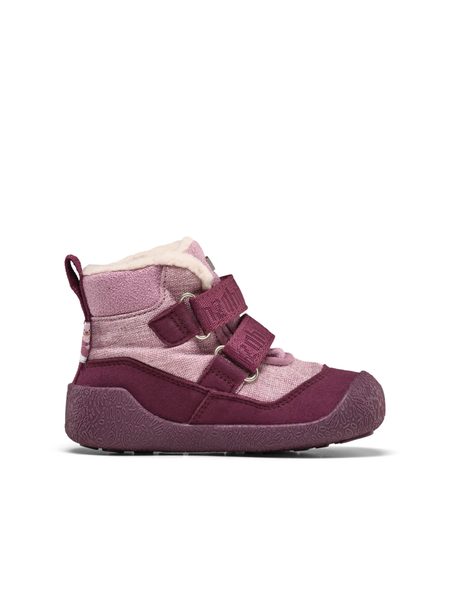 AFFENZAHN PREWALKER MIDBOOT VEGAN SNUGGY Otter Pink | Dětské první barefoot botičky