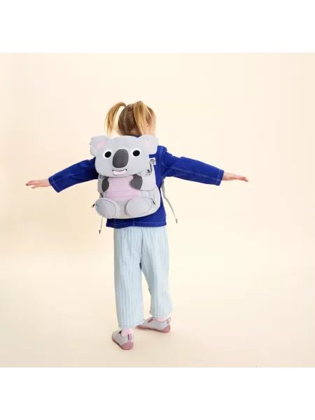 AFFENZAHN DĚTSKÝ BATOH DO ŠKOLKY Friend Koala Grey