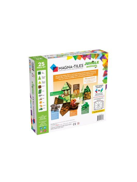 MAGNETICKÁ STAVEBNICE JUNGLE 25 DÍLŮ