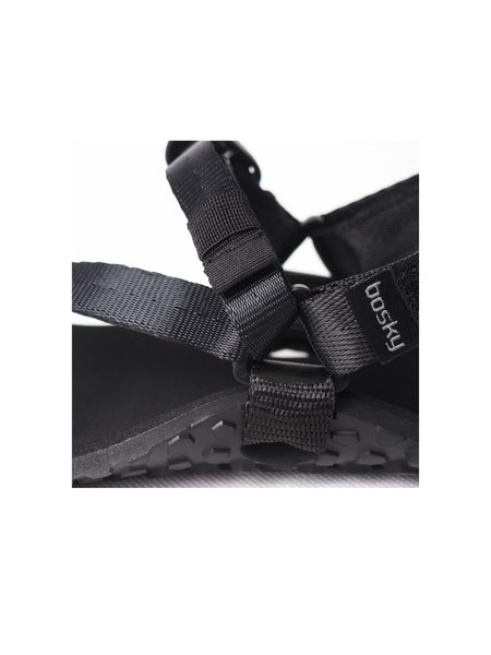 BOSKY LIGHT II Z Black | Barefoot sandály