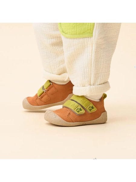 AFFENZAHN LEATHER WALKY Cat Brown | Dětské barefoot tenisky  2