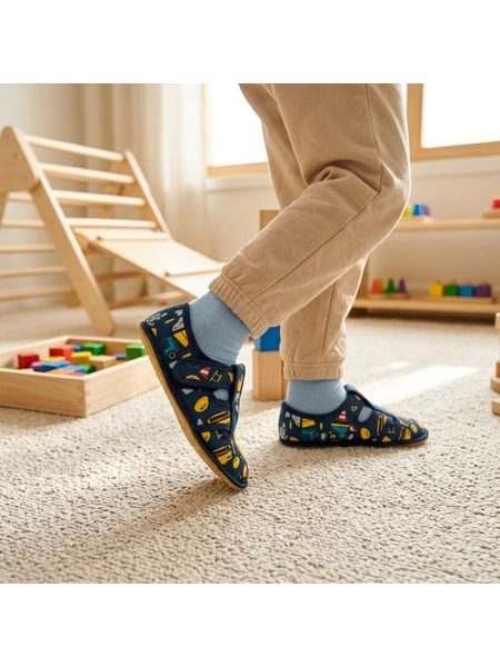 RAYVE SLIPPERS Lorries | Dětské barefoot přezůvky