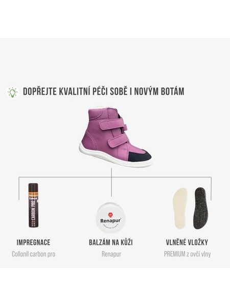 BABY BARE FEBO WINTER Magenta Asfaltico