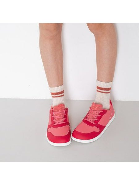 Ténis barefoot de criança Be Lenka Scoot Junior rosa claro e rosa escuro