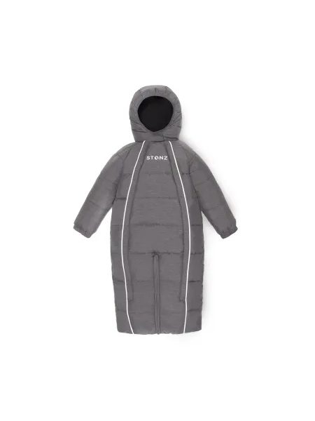 STONZ SNOW PUFFER OVERAL Heather Grey 5
