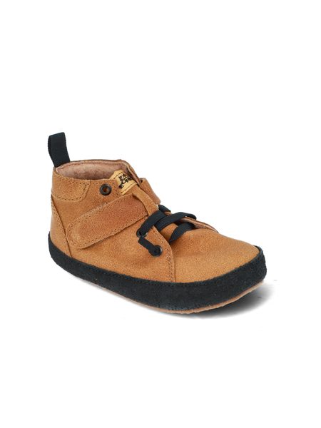 PEGRES CELOROČKY BF32L Brown | Dětské celoroční barefoot boty