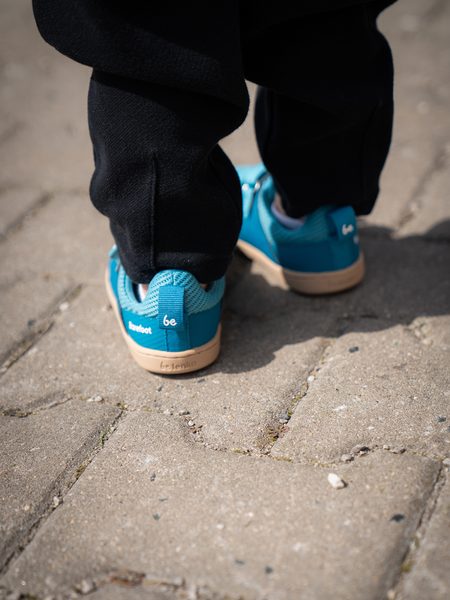 Baskets barefoot enfant Be Lenka Bounty Kids turquoise
