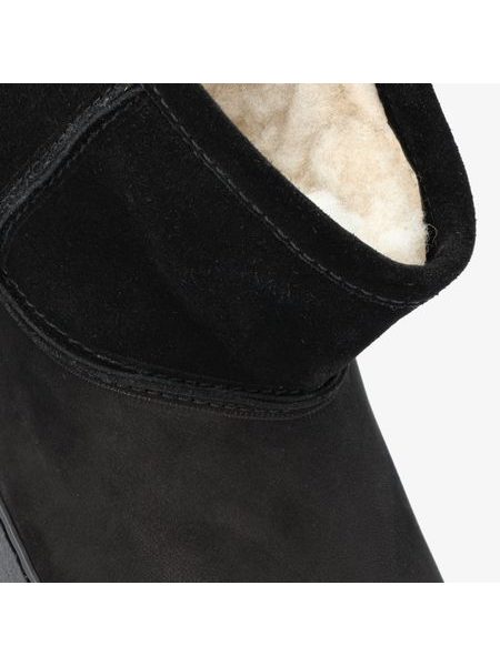 Dámské Barefoot Zateplené Boty GROUNDIES® COZY BOOT LOW Černé