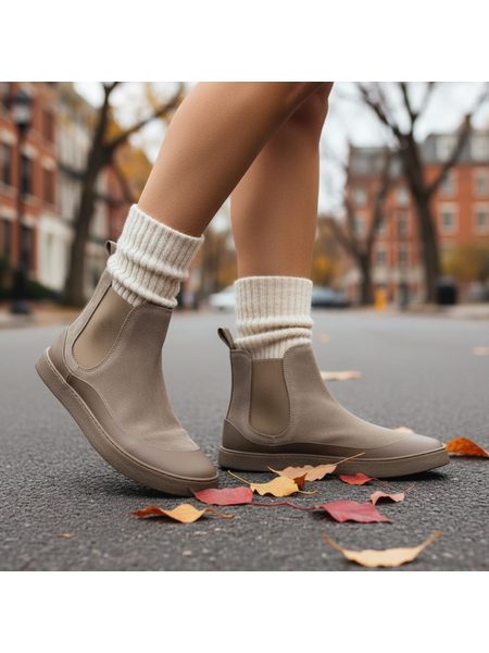 Dámské Barefoot Chelsea GROUNDIES® SIENNA Béžové