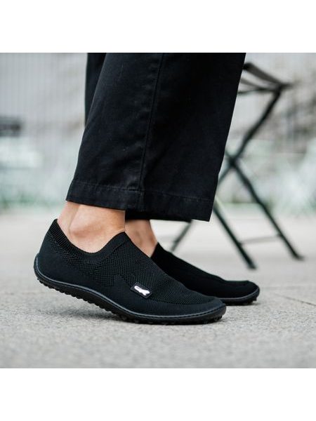 LEGUANO SCORE Black | Barefoot tenisky