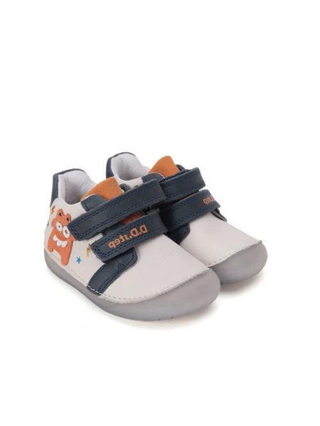 D.D.STEP S070-51698A CELOROČNÍ TENISKY White 2