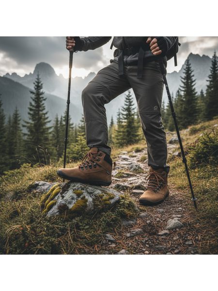Barefoot Outdoorové Boty GROUNDIES® Portland Hnědé