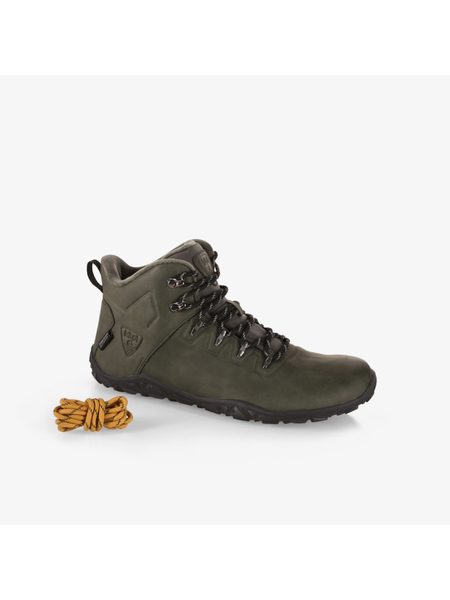 KILPI BARE HIGH WP-U Tmavě Zelené | Outdoorové barefoot boty