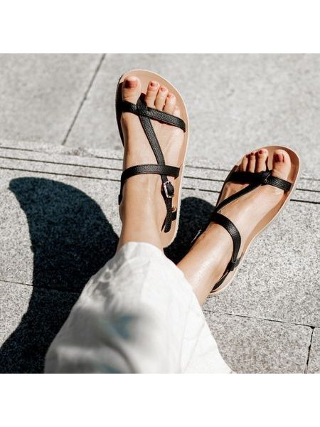 FRODDO SANDAL FLEXY W Black | Barefoot sandály