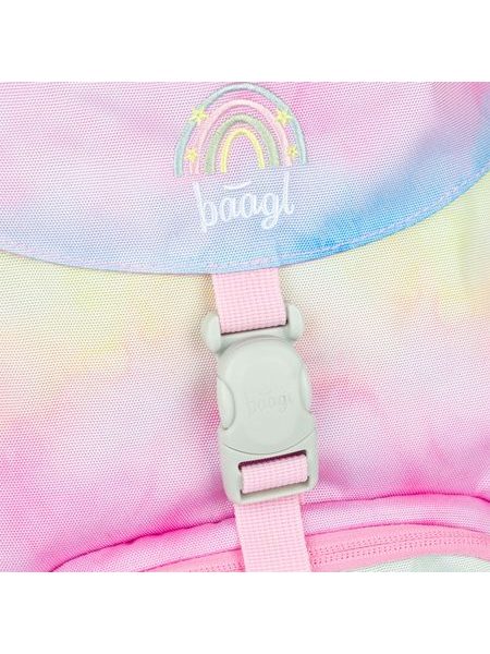 BAAGL Školní batoh Airy Rainbow Unicorn