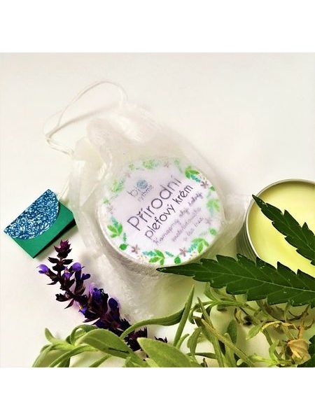 BIORYTHME PŘÍRODNÍ KRÉM - Konopný olej, šalvěj, mateřídouška a tea tree