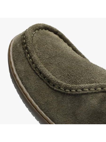 Barefoot Mokasíny GROUNDIES® Cricket Khaki