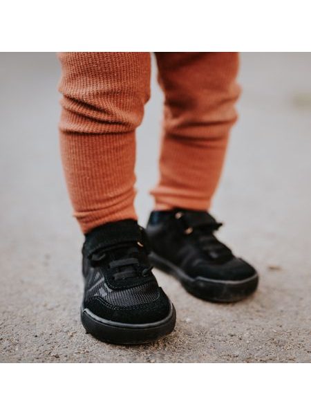 CRAVE CUPERTINO JUNIOR Black | Dětské barefoot tenisky