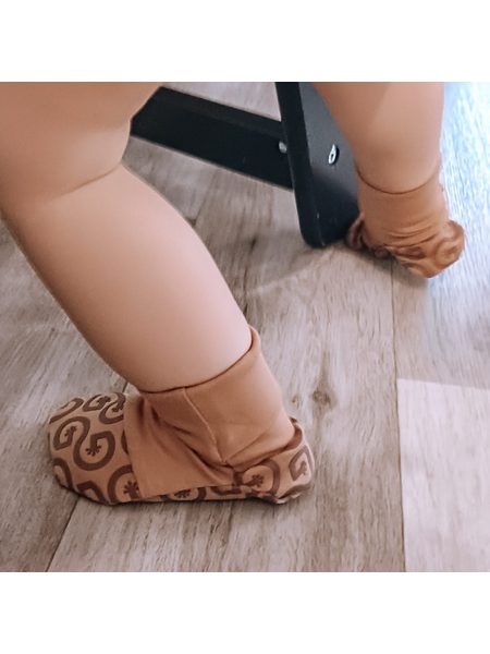 Protiskluzové ponožky GECKOECO Mocha 2