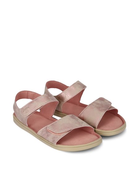 Sandale barefoot pentru copii Be Lenka Miami Junior roz sidefat