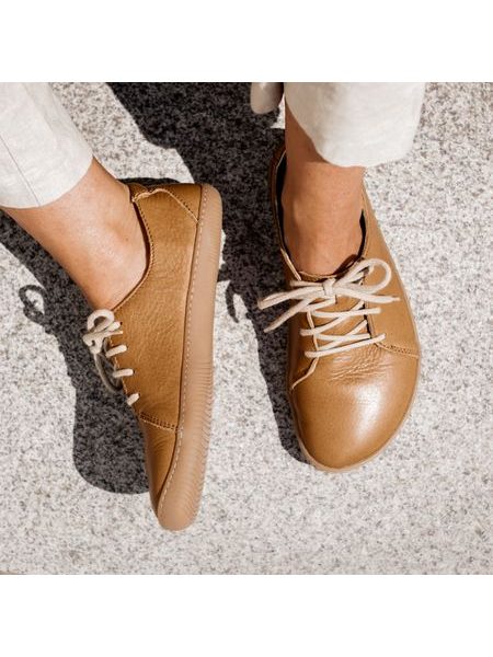 AYLLA BAREFOOT INCA DÁMSKÉ Sand | Dámské barefoot polobotky