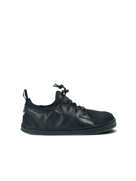 PEGRES TENISKY JUNIOR BF53 0.1 Black | Dětské barefoot tenisky