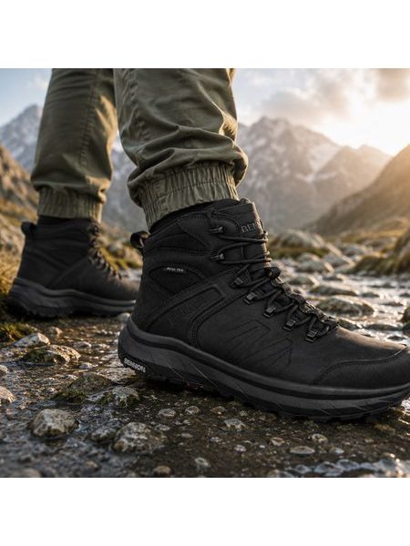 Botas Barefoot de Cano Médio BENNON Terenno preto