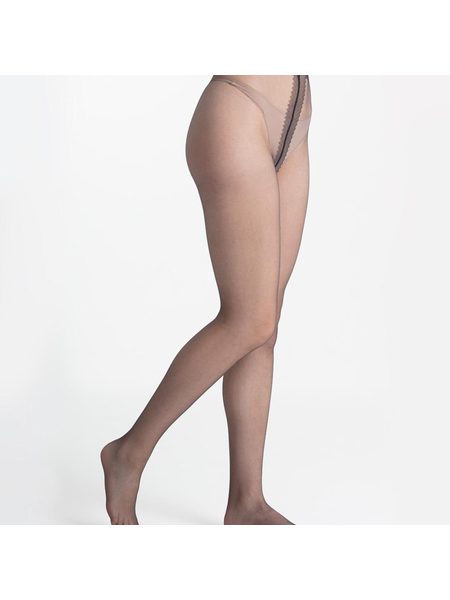 PUNČOCHY TRANSPARENTNÍ NADOTEC JEMNOSTI 8 DEN Černá